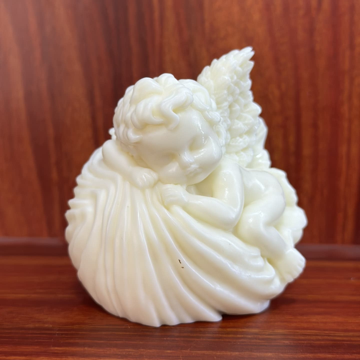 Ivory Fruit Shell Sleeping Angel Office Desktop Crafts Ornament Tea Pet Toy Handle Piece Car Wholesale