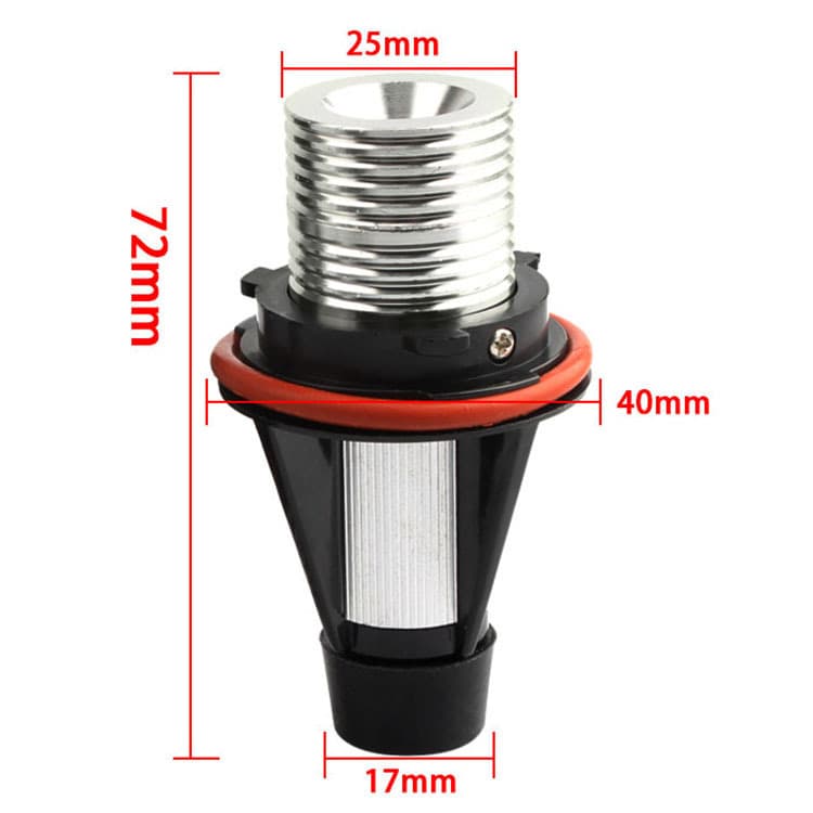 Compatible with BMW Angel Eyes 5W E39 E60 Angel Eye Fog Light BMW LED Headlight Daytime Running Light with Decoder