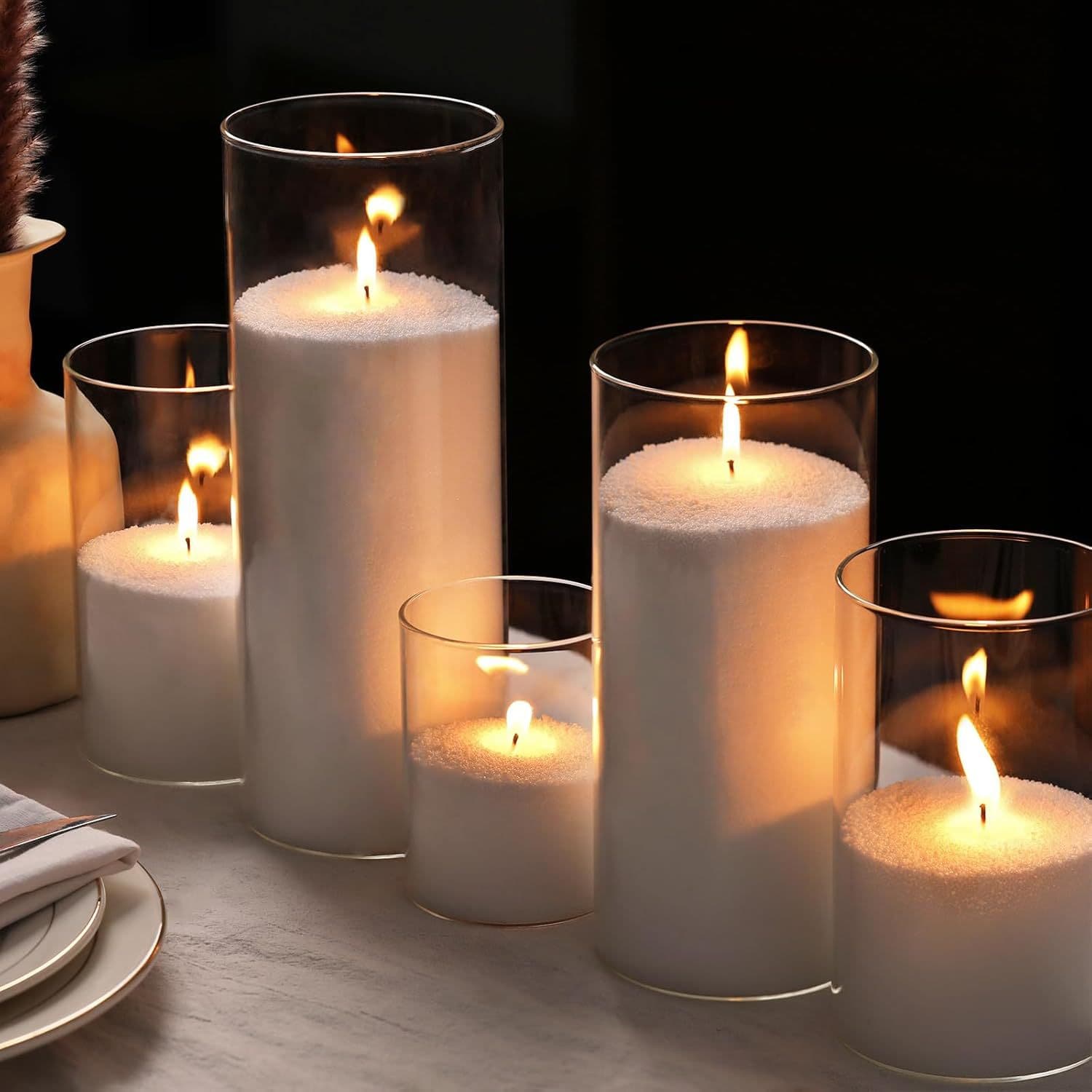 Sand Wax, Crystal Wax, Palm Wax Colored Granules Raw Material for DIY Candles, Cross-border Best-seller, Ice Flower Wax