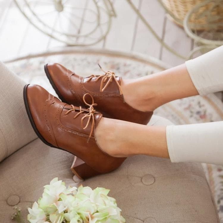 30313233 Extra Small Women's Shoes Small Size 34-39 Lace-Up 40-43 Extra Large Size 44454647 Plus Size Export