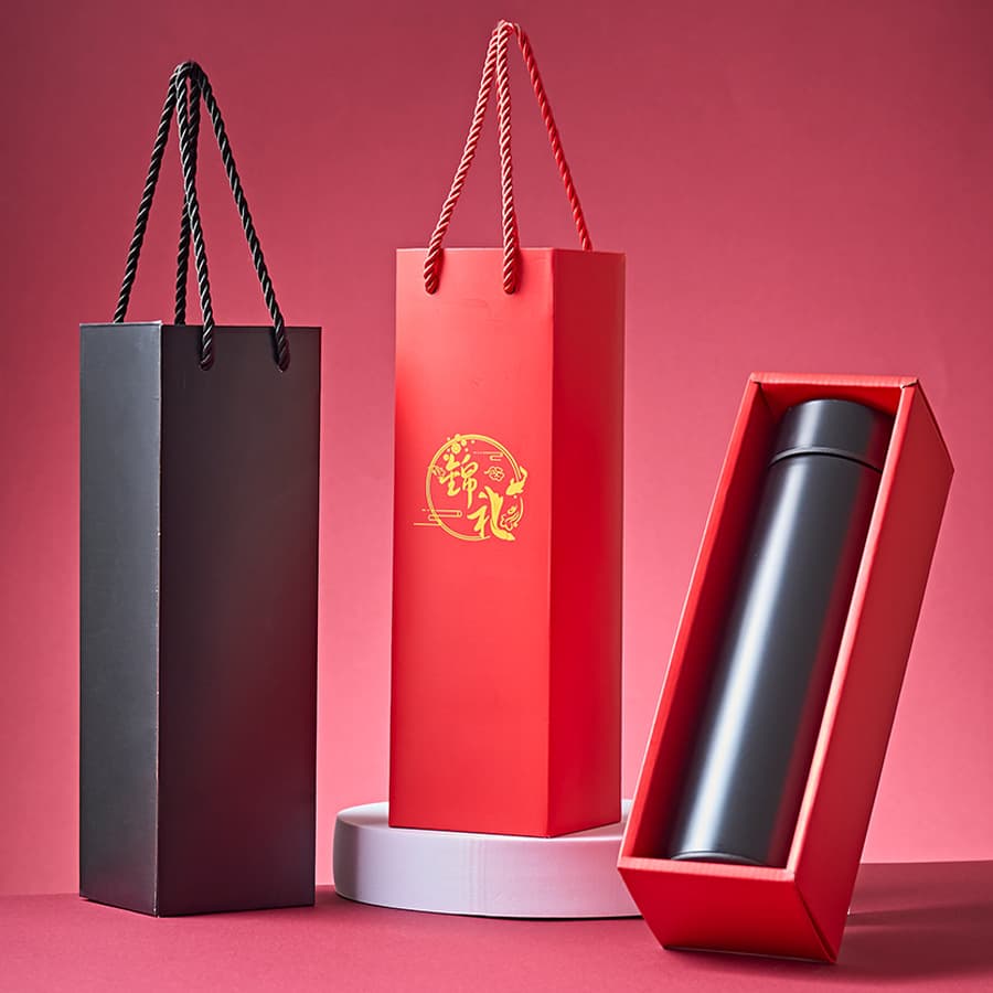 Insulated Cup Box Glass Cup Gift Box Gift Bag Umbrella Business Box Simple Box Water Cup Drawer Box Packaging Box Wholesale