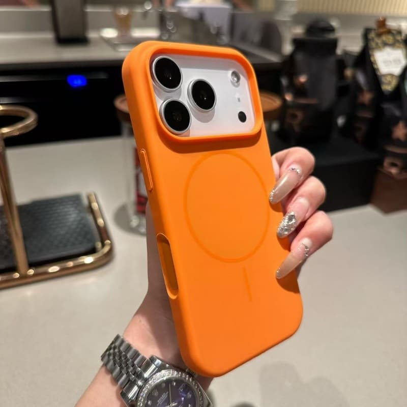 iPhone 17 Pro Max Liquid Silicone AI Integrated Camera Button Phone Case Compatible with Apple 16 Protective Case 15