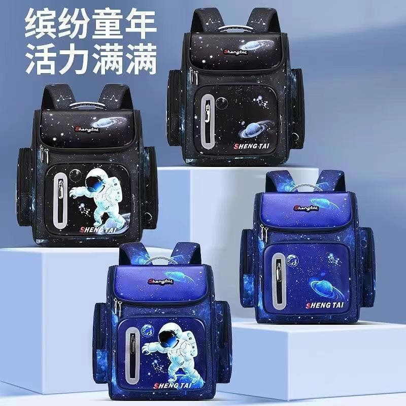 Cross-border school bag school bag primary school student starry sky school bag male foreign trade African space astronaut backpack