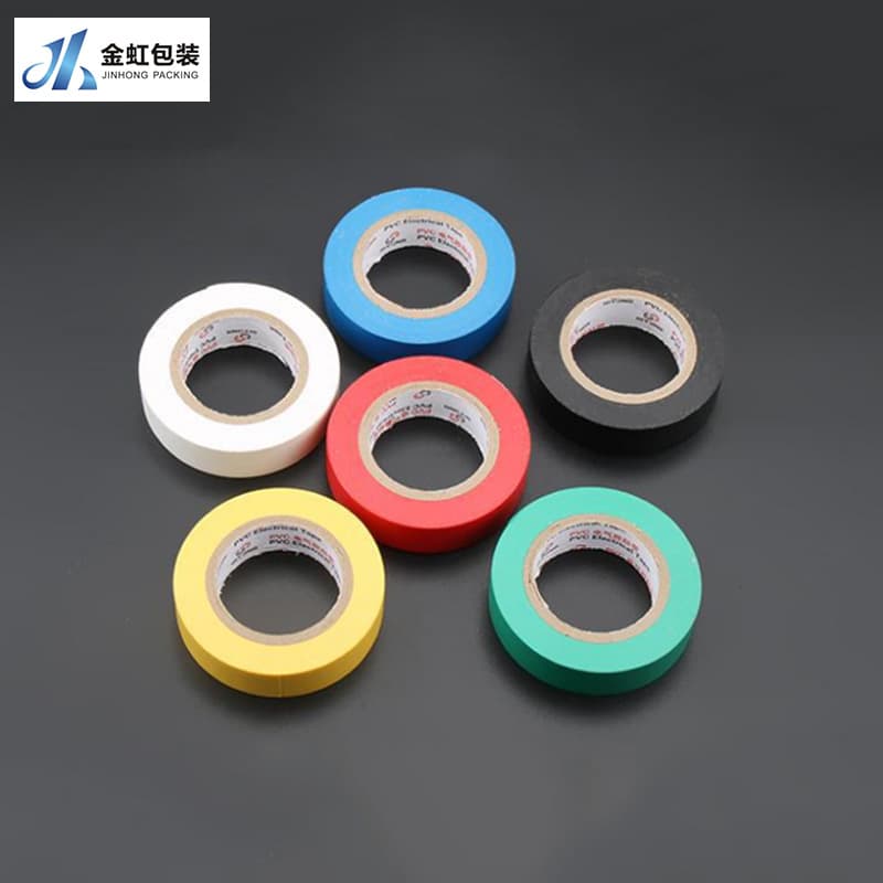 Factory Wholesale PVC Electrical Tape Insulation Waterproof Lead-Free Black Tape Wire Sealing Binding Electrical Tape