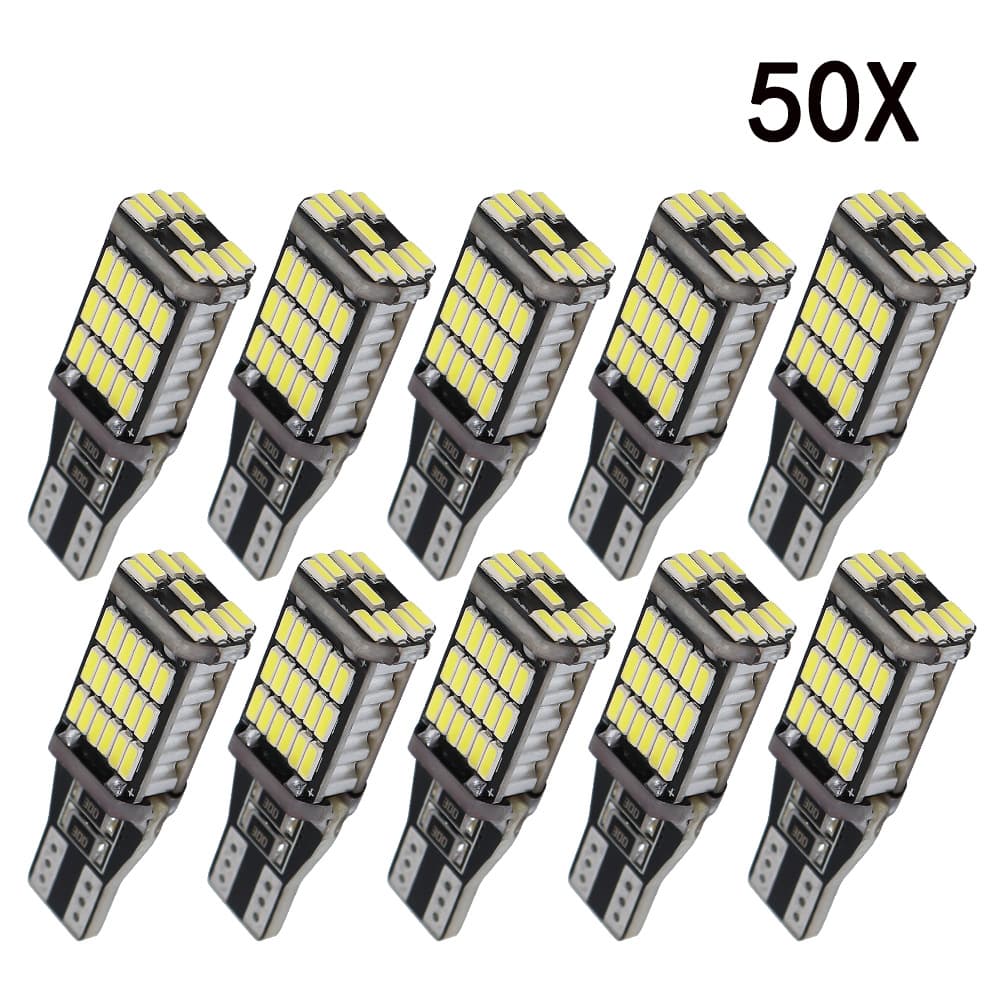 Motorcycle LED Reverse Light T15 4014 45SMD Decoding High Brightness Tail Light Turning Light Small Motorcycle Lamp