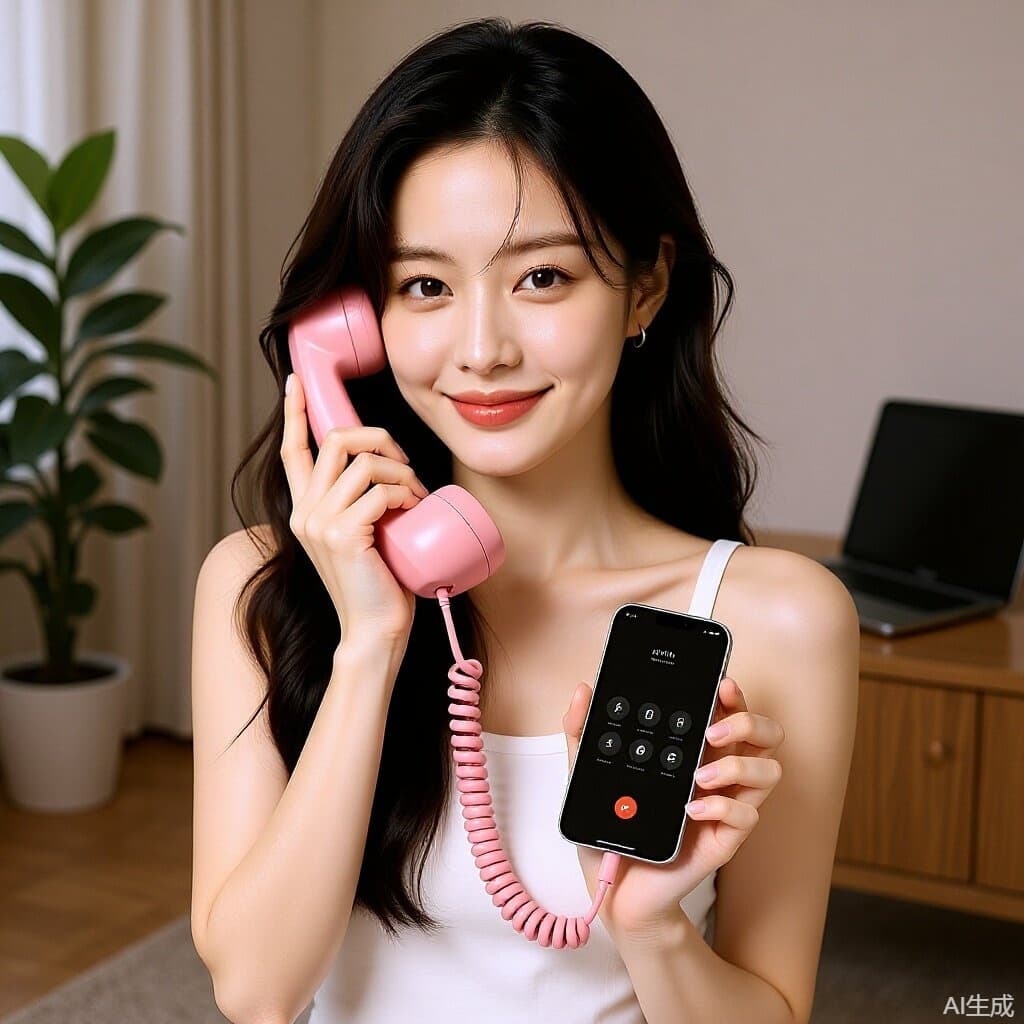 Spot Internet celebrity phone microphone Type-C straight earbud mobile phone headset retro phone microphone universal wired handset