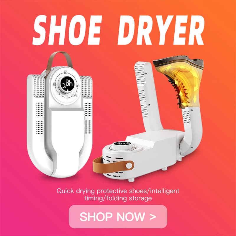New Foldable and Retractable Intelligent Shoe Dryer for Efficient Drying