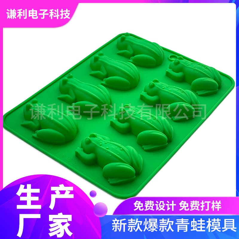 Jelly Plaster Toad Golden Toad Silicone Mold Cake Mold Chocolate Mold Frog Candy Mold