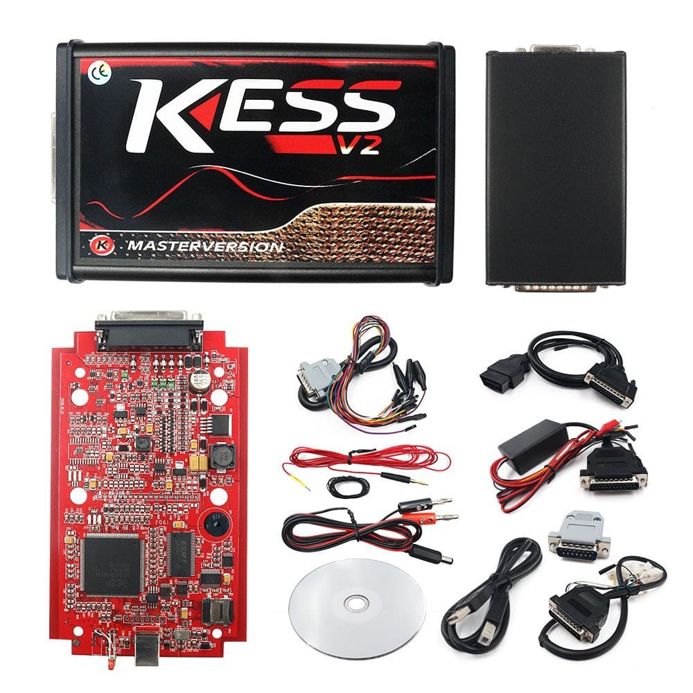 Factory Direct KESS V2 Red European Version V2.8 V5.017 Unlimited Points Unrestricted ECU Programmer