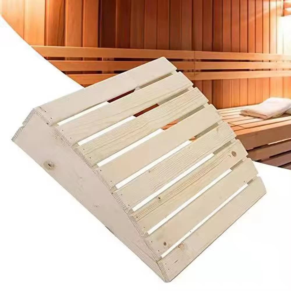 Cross-border spot steam room sauna room equipment wooden pillows steam room sauna box accessories dry steam room wooden pillows