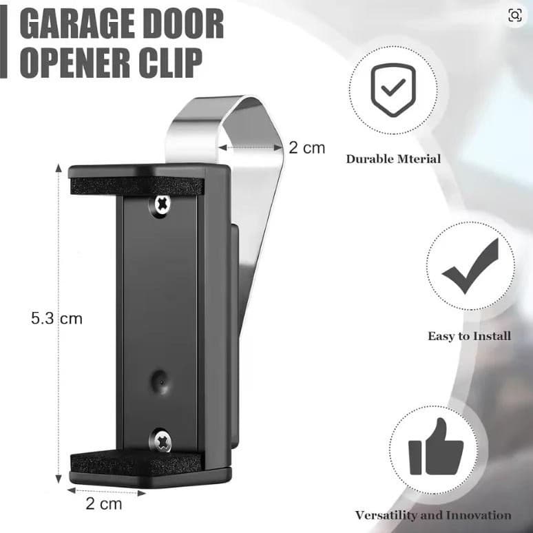 Anti-Static Car Remote Control Clip, Sun Visor Remote Holder Lock