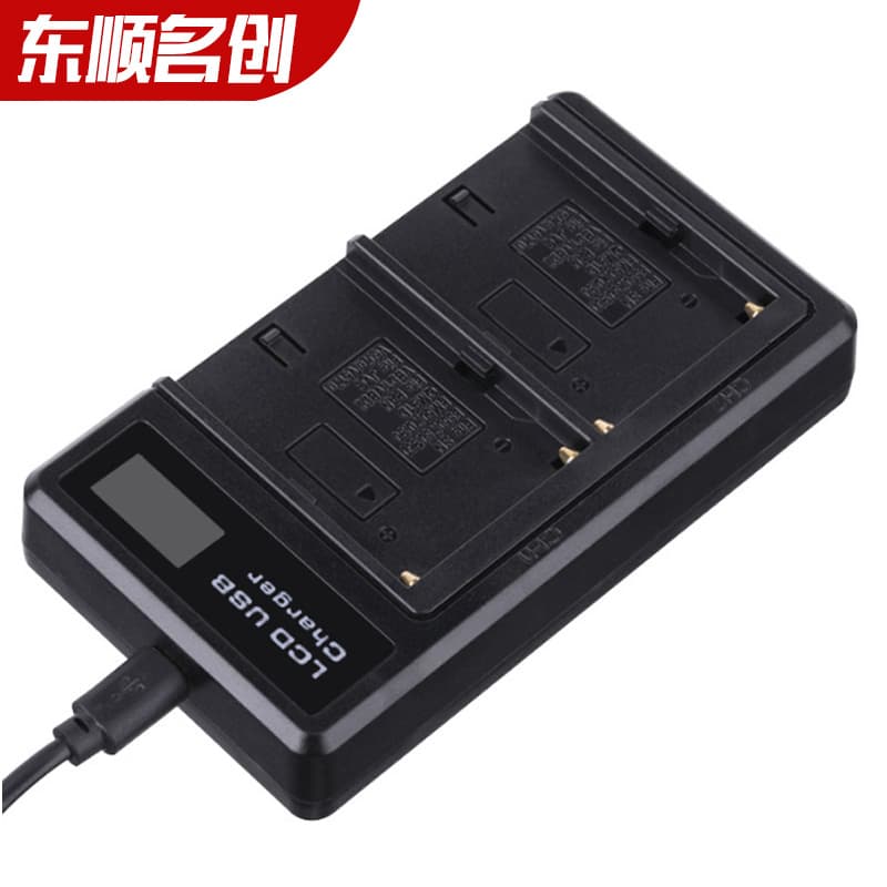 NB-13L EL3E EL14 FP E5 E6 FZ100 E17 FW50 LCD Display USB Dual Charger