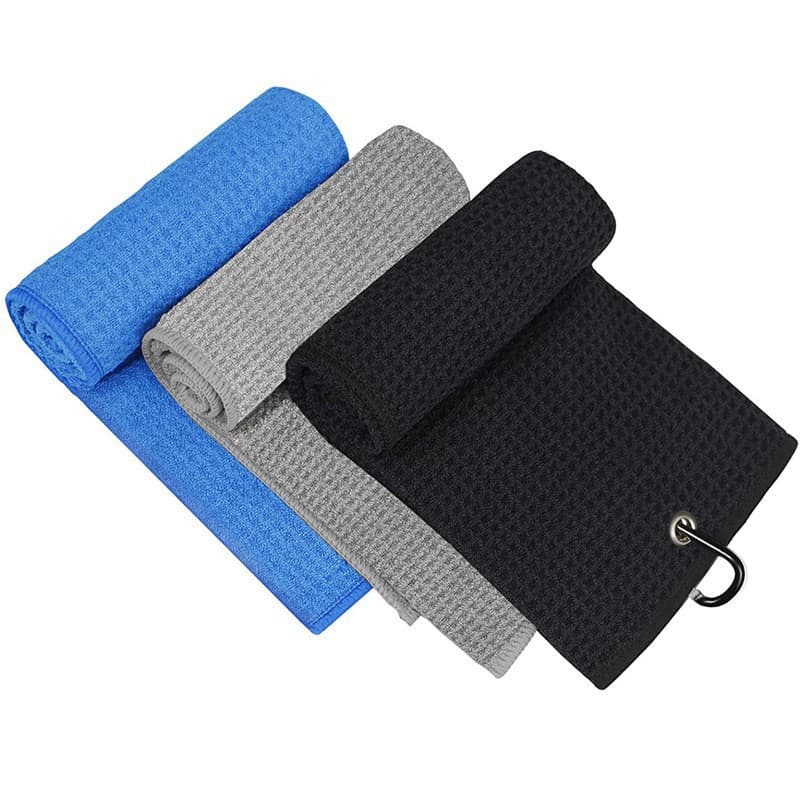 Custom OEM Golf Towel Amazon Outdoor Sweat Towel Microfiber Pineapple Pattern Sports Towel Hiking Towel