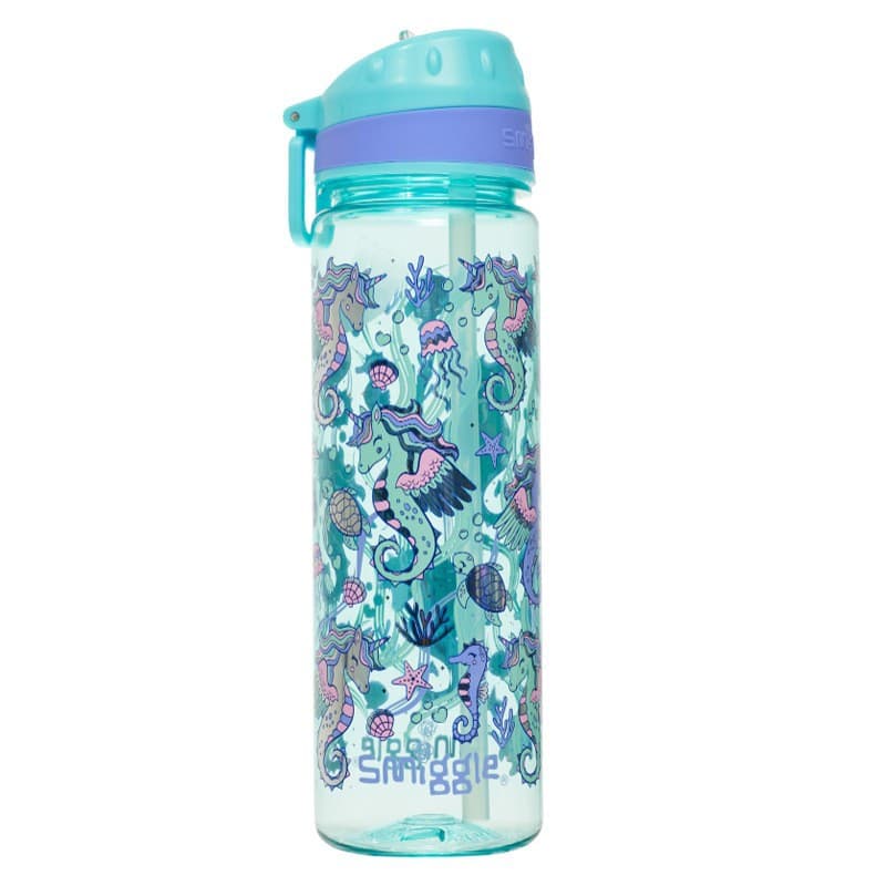 Australian Smiggle Water Bottle, Straw Cup for Children, Large Capacity Water Jug for Students