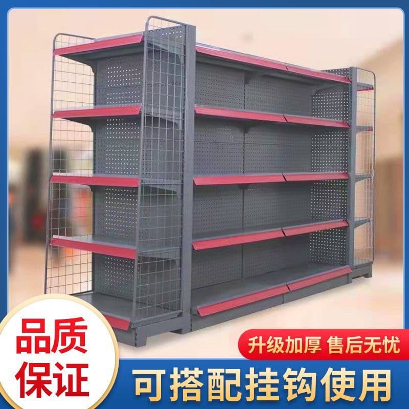 Supermarket shelves, convenience store shelves, single-sided display racks, drug stores, single-double-sided multi-layered concession stands, snack stores