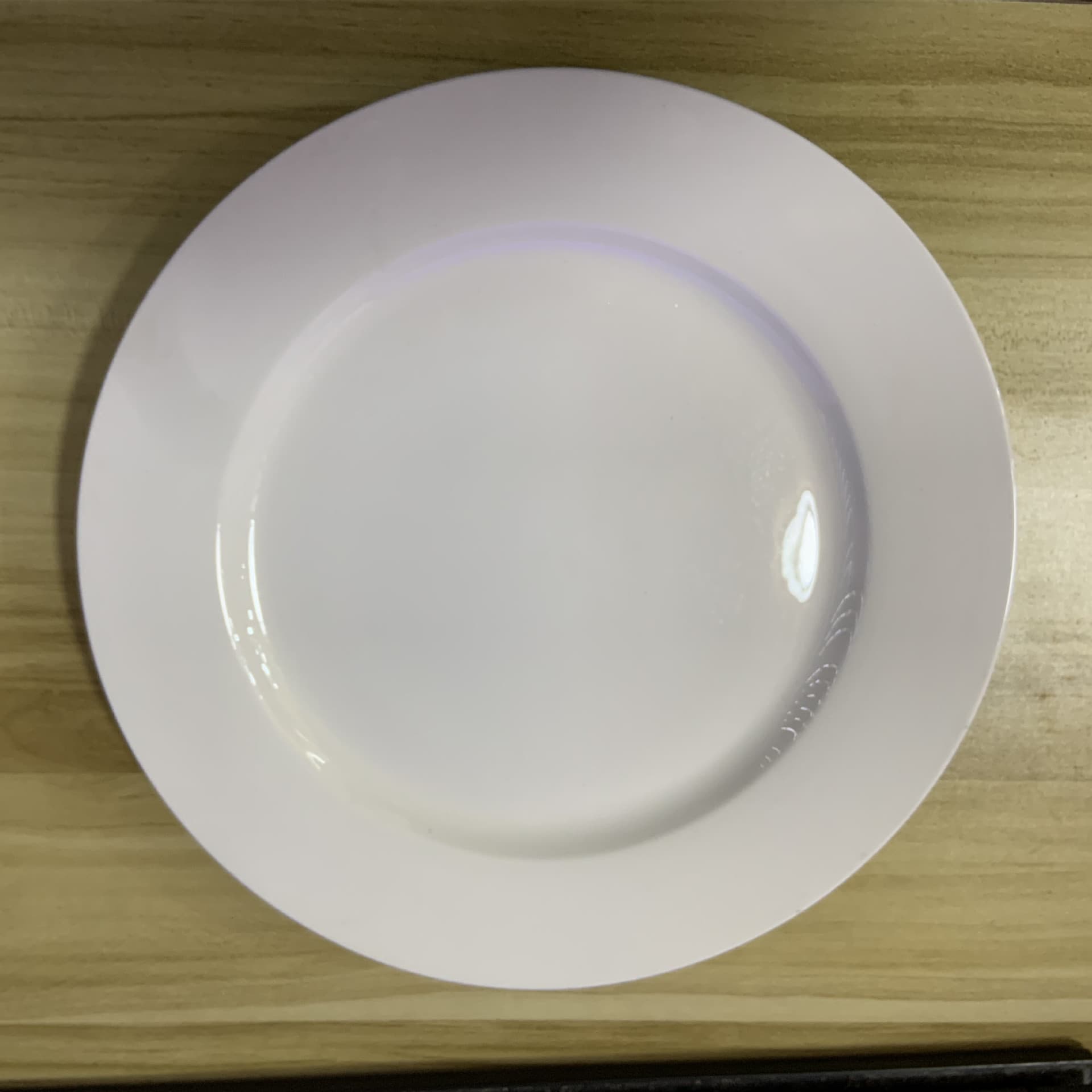 White Bone China Dinner Plate Set, Deep Plates, Ceramic Dish Set for Home Use