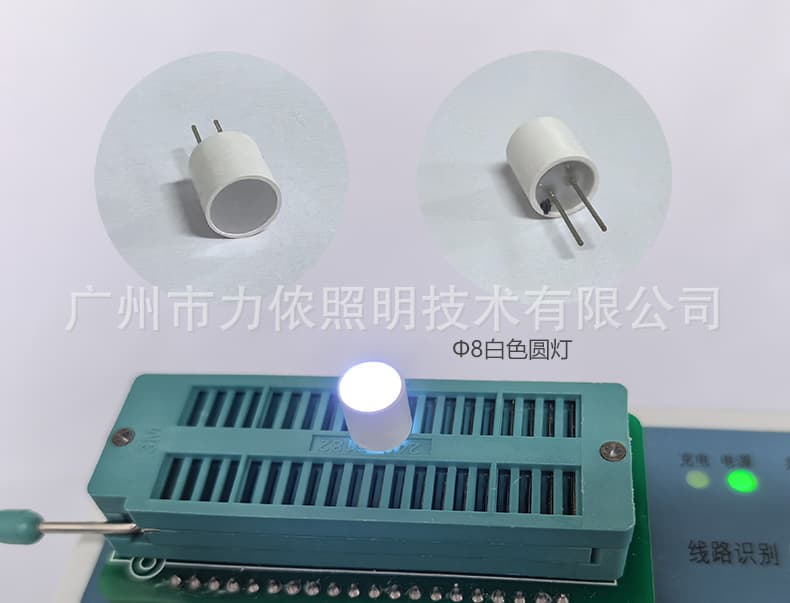 Φ8 11.5 13.5 15 18 22 Round Light Single Color Dual Color RGB Flat Tube LED Digital Tube Linong