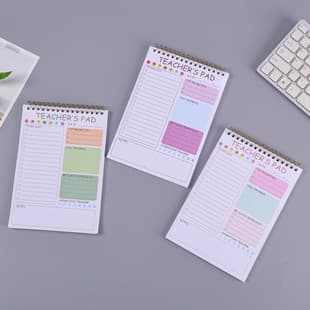 Cross-border TEACHER'S PAD Teacher Memo Personal Planner Daily Schedule Work Organizer English Planner