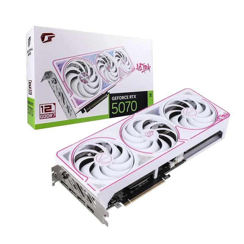 iGame GeForce RTX 5070 Ultra W OC 12GB GDDR7 Gaming PC Graphics Card