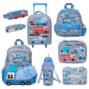 Australian Smiggle Children's Backpack for Kindergarten, Cartoon Mini Creative Double Shoulder Bag, Baby Casual Bag