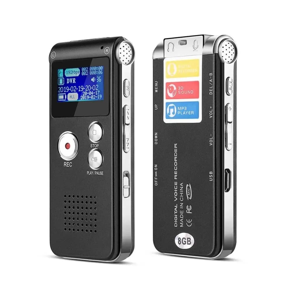 Cross-border Hot-selling SK-012 Voice-activated Recorder HD Noise Reduction Conference Classroom Recorder MP3 Player