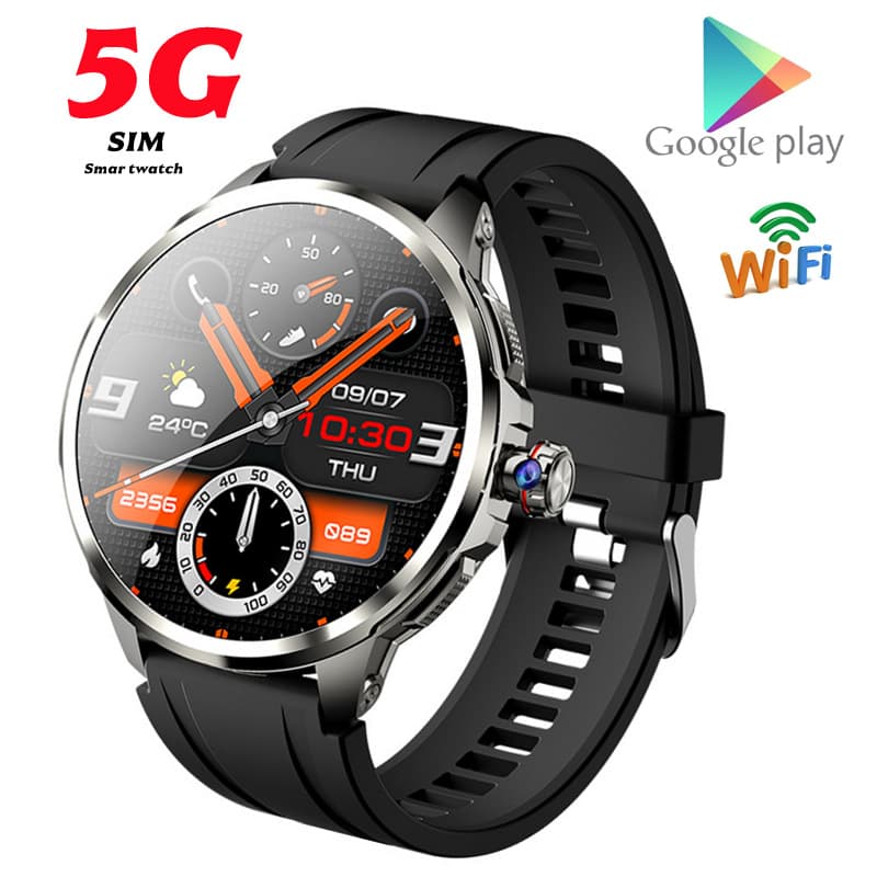 Cross-border H99 Round Screen Smart Watch with 1.95-inch AMOLED Display, 5G Video Call Smart Watch