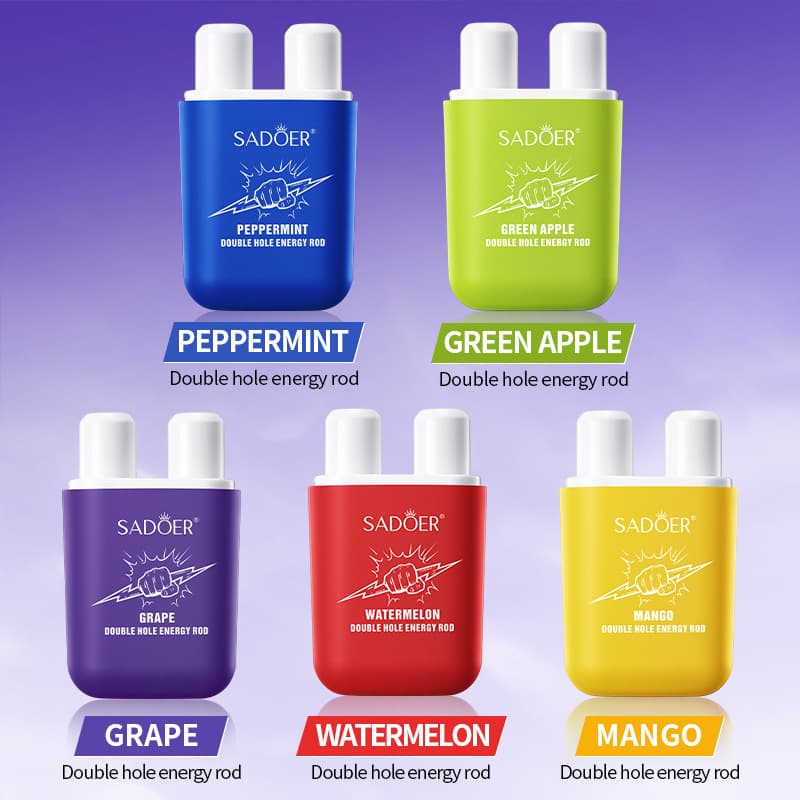 Cross-border SADOER Dual-Hole Refreshing Energy Stick, Refreshing Scent, Revitalizing, Say Goodbye to Fatigue, Portable, Foreign Trade Wholesale