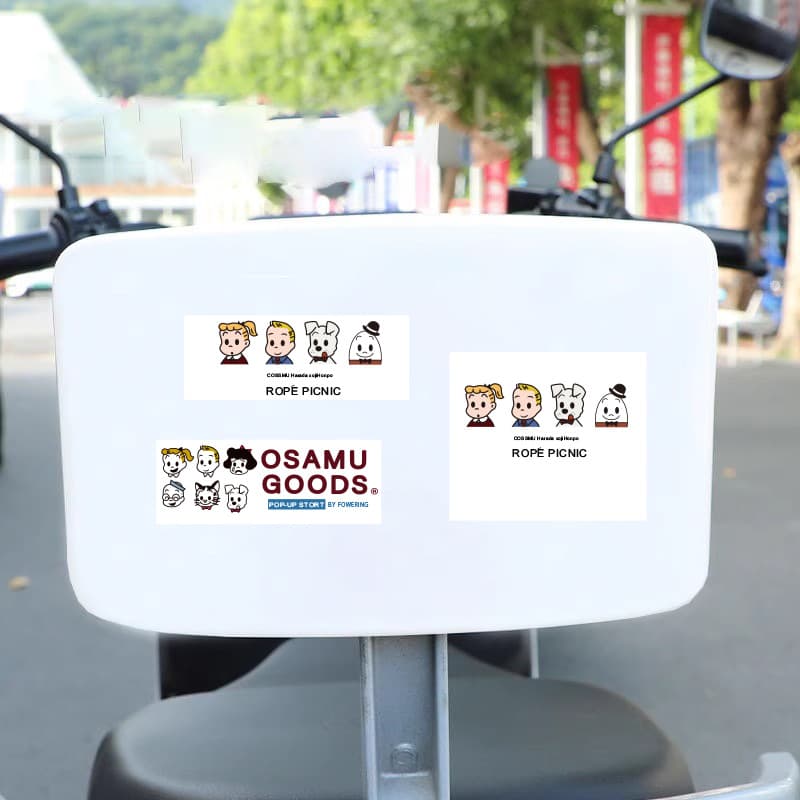 Cartoon Creative Harada Haram Helmet Decoration Sticker Waterproof Sunscreen Notebook Sticker Refrigerator Sticker