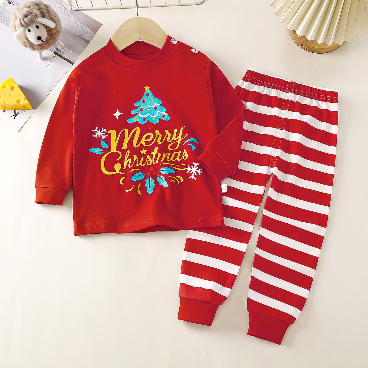 Children's Underwear Set Cotton Boys' Thermal Top and Pants Baby Clothes Warm Girls' Loungewear Autumn Kids' Clothing