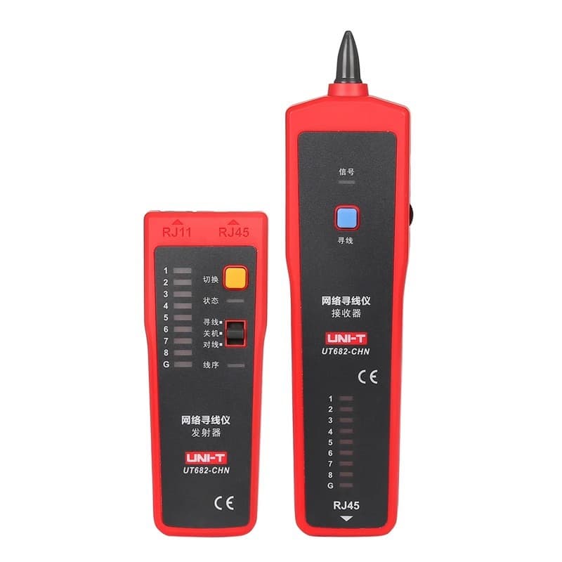 UNI-T UT682 Network Cable Tester UT683KIT Wire Tracer Line Finder 685BKIT Ethernet Cable Tester