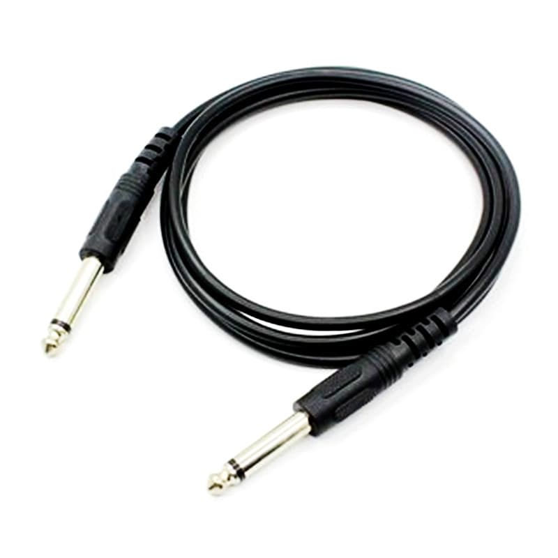 6.5mm TS Audio Cable Male to Male for Electric Piano, 6.35mm Mono Electric Guitar Stereo TRS Balanced Cable