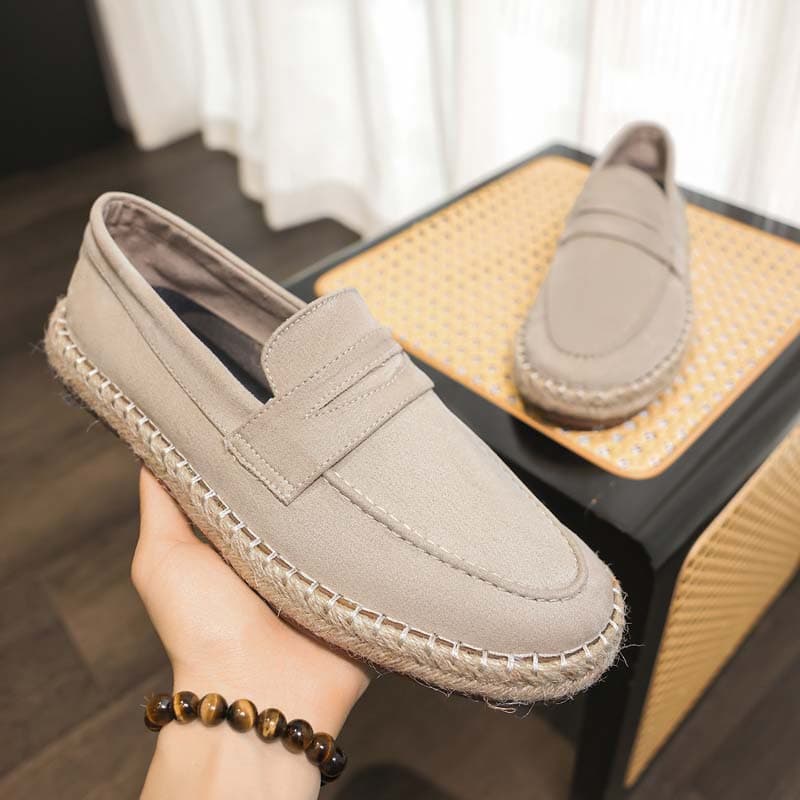 2026 Men's Casual Fisherman Shoes Slip-On Loafers Ins Versatile Niche Loafers Drop Shipping X597