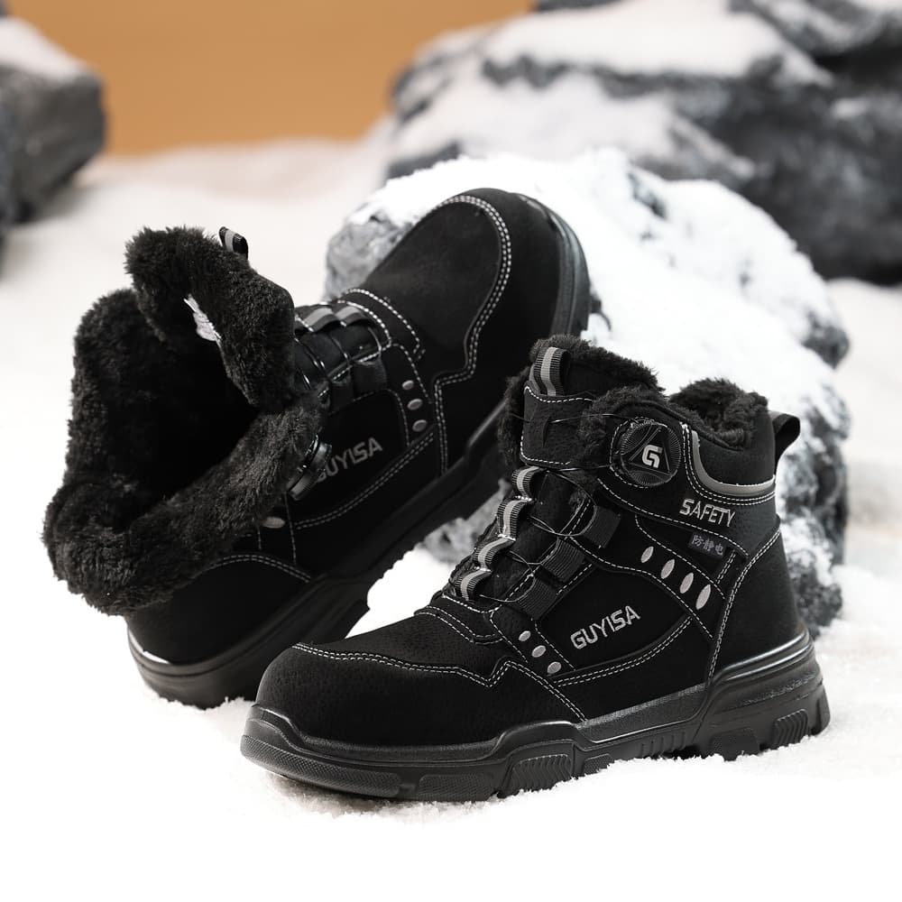 Gas station anti-static shoes water-repellent high-cut dust-free workshop men's dust-free shoes manufacturer wholesale