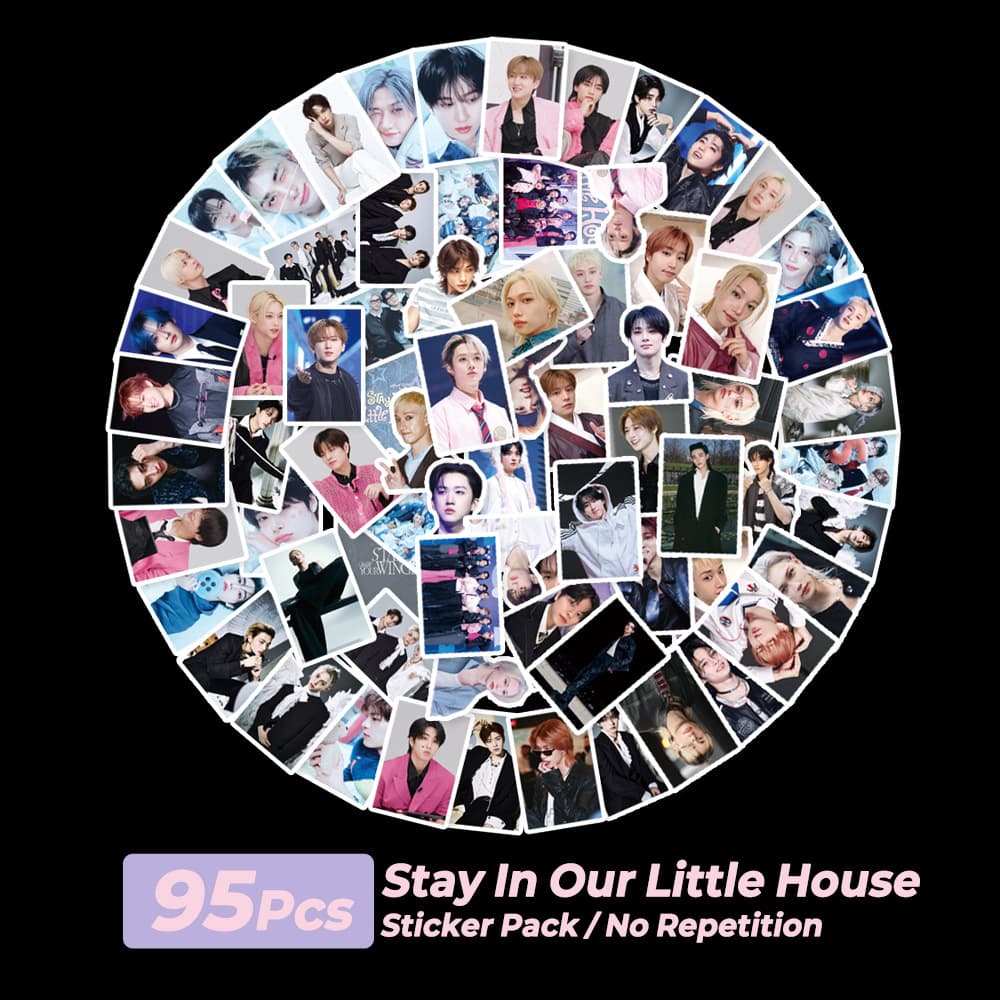 95pcs SK 6th FanMeeting Stay in our Little House Sticker sk Support
