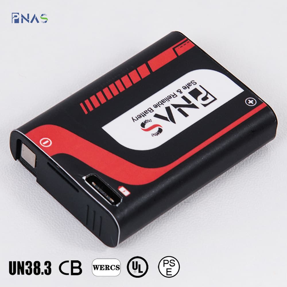 External Removable Lithium Battery with Charging Port, Replaces 3 AAA Batteries, Soft Pack Polymer Lithium Battery