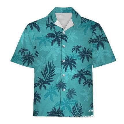 Summer Game GTA Grand Theft Auto Style Shirt Hawaiian Beach Short Sleeve 3D Digital Print Direct Sales