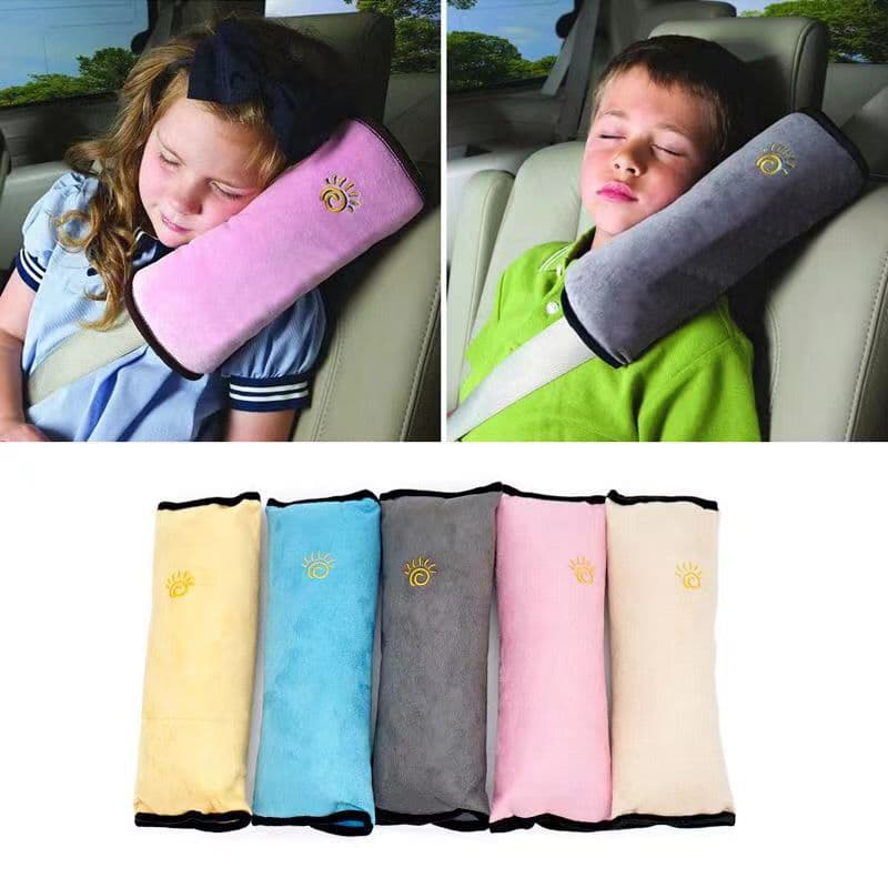 Car Safety Belt Shoulder Protector Cover Pad Comfortable Breathable Mesh Material Universal Fit For All Cars