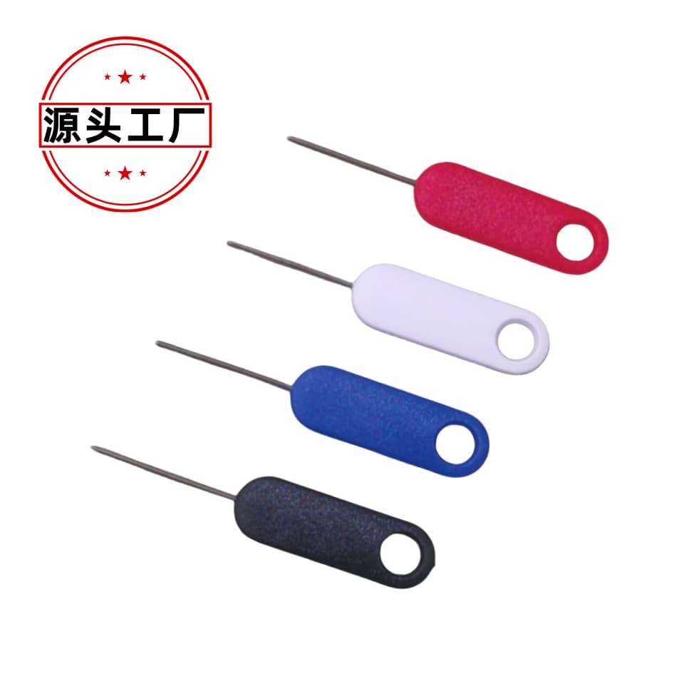 Universal extended mobile phone anti-lost card withdrawal pin SIM card opener portable thimble reset pin card withdrawal card pin