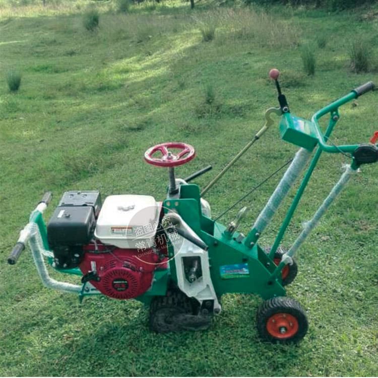 Hand-push Sod Lifter, Walk-behind Self-propelled Gasoline Fully Automatic Sod Transplanter, Small Sod Shaver and Lifter