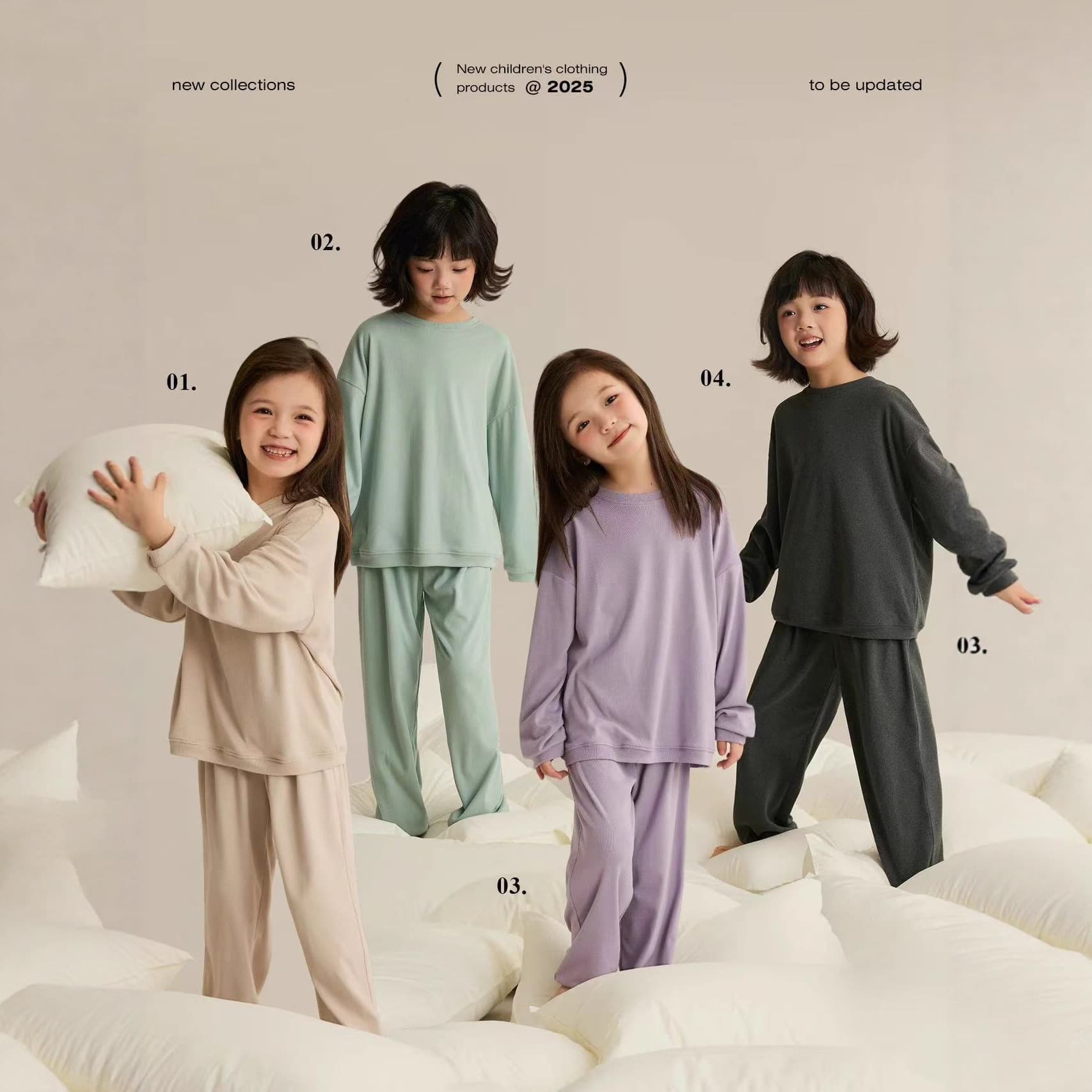 Bread Boy Children's Sun Fleece Homewear Set