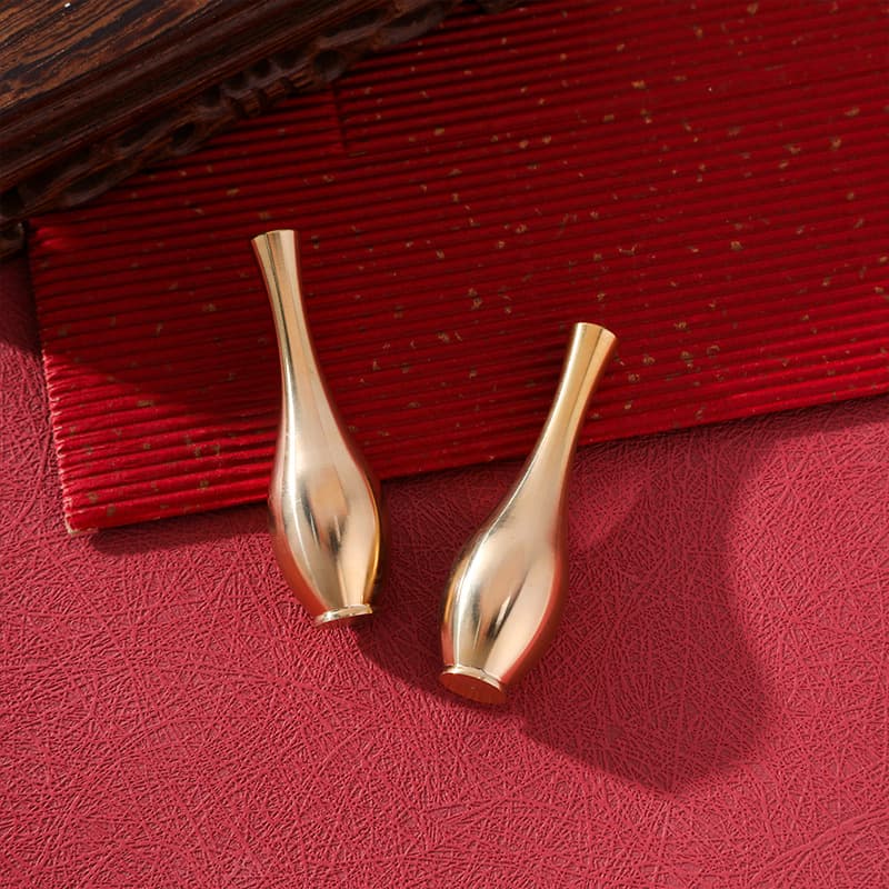 Brass Gourd Nine-Hole Incense Holder Handmade Brass Gourd Incense Holder Pure Copper Incense Burner Mini Gourd Incense Burner Accessories
