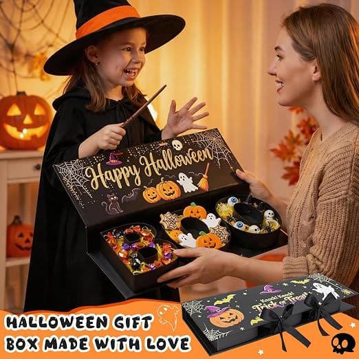 [In stock] Cross-border New Halloween Candy Gift Box Amazon Halloween Gift Box
