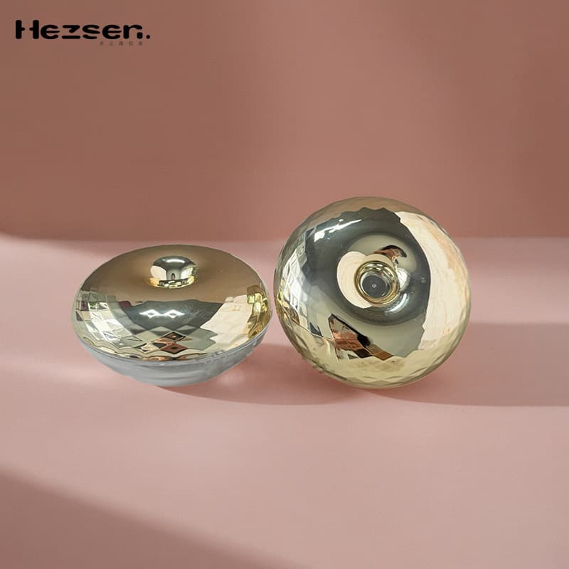 Factory Direct New Arden Capsule Herbal Powder Saffron Bottle Acrylic Transparent Capsule Cosmetic Packaging Material