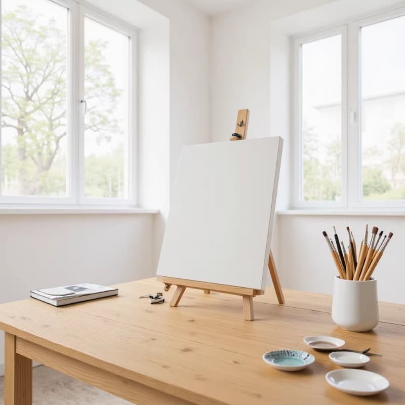 Wholesale Irregular Oil Painting Canvas Board for Student Practice Watercolor Acrylic Painting Frame Hand-painted DIY Oil Painting Inner Frame