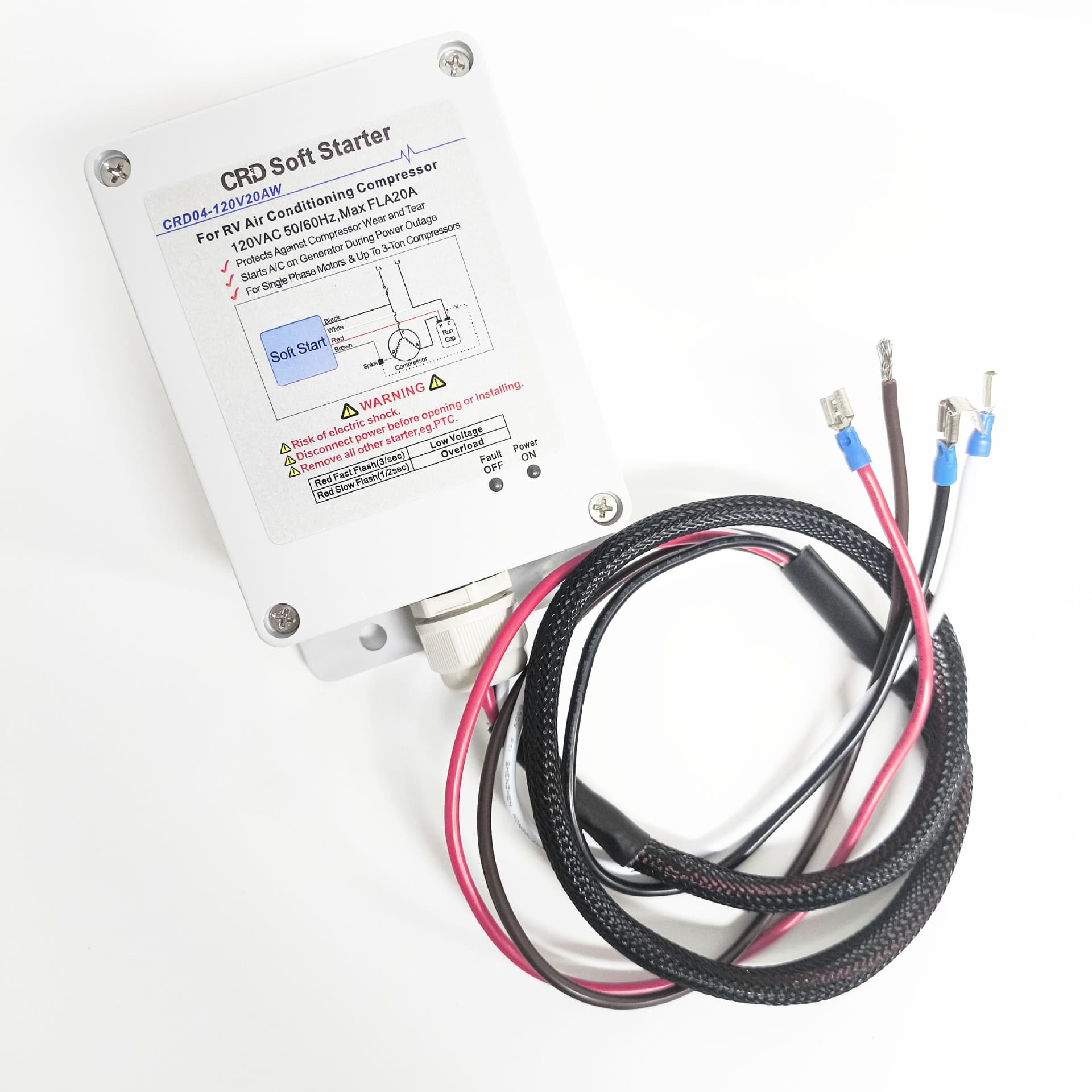 Cross-border hot-selling RV non-inverter air conditioner soft starter Soft Starter 120V 20A high power