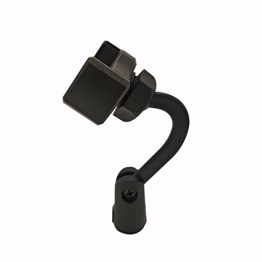 1/4 Phone Mount 360-Degree Universal Swivel Adapter Accessory Microphone Stand 3/8 Interface Phone Clip Head 7-Shape