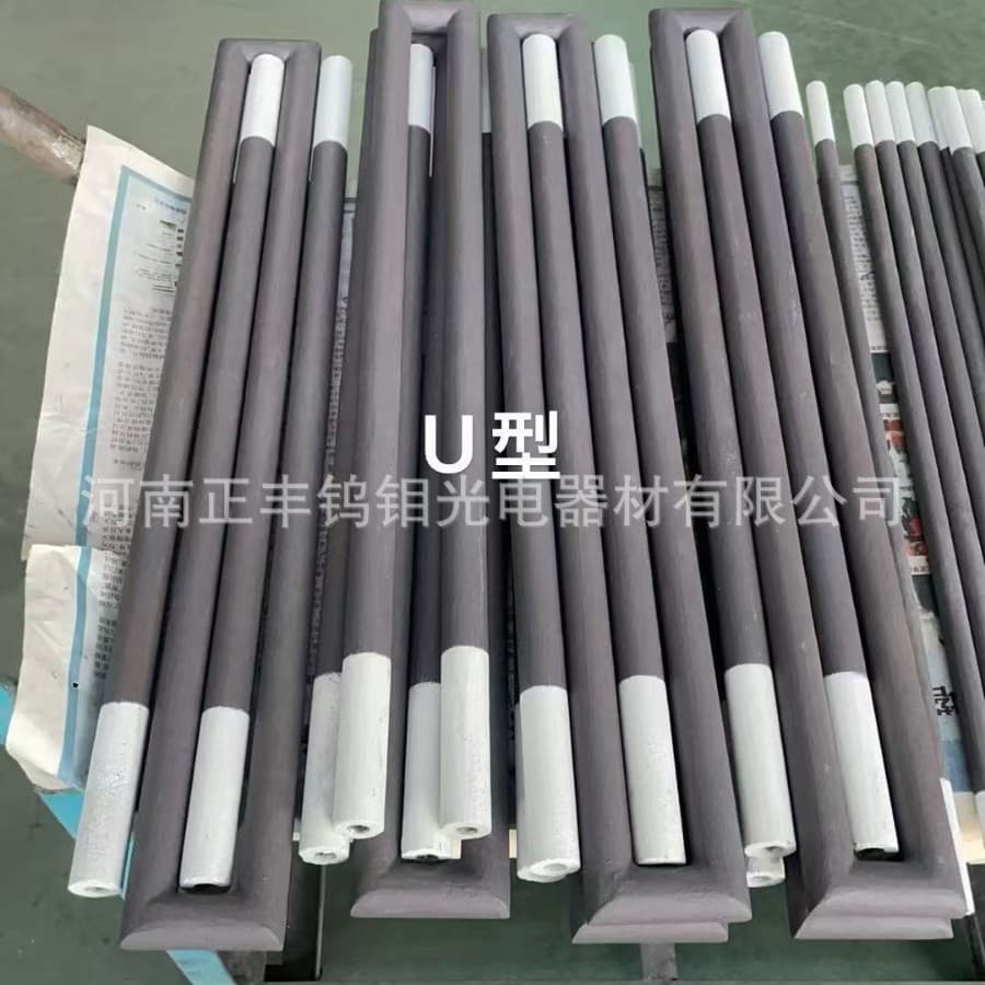 Equal diameter silicon carbide rods, U-shaped rods, big-head rods, thick-end type silicon carbide rods, kiln accessories, electric heating elements