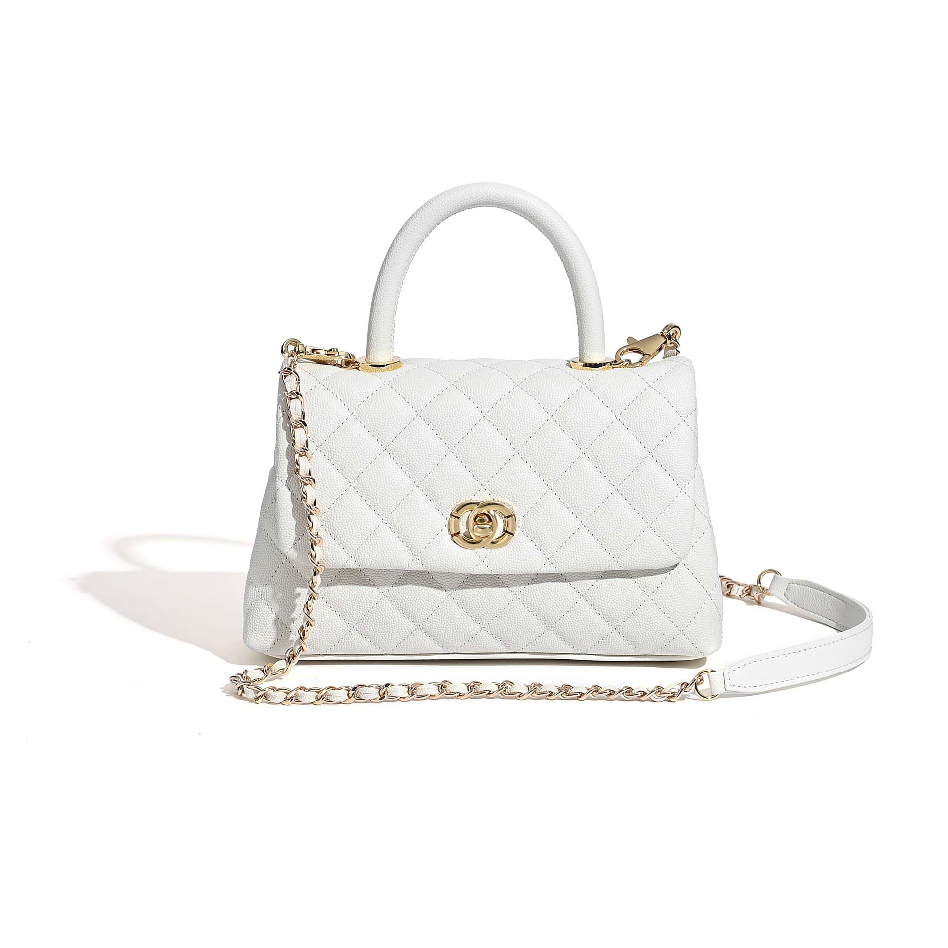 Women's New Retro Small Fragrance Style Caviar Diamond Quilted Bag Large Capacity Handbag Trendy Fashion Shoulder Crossbody Bag