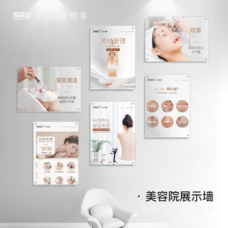 Acrylic a3 advertising photo frame wall display frame aluminum alloy borderless a4 picture frame narrow edge a2 magnetic poster frame