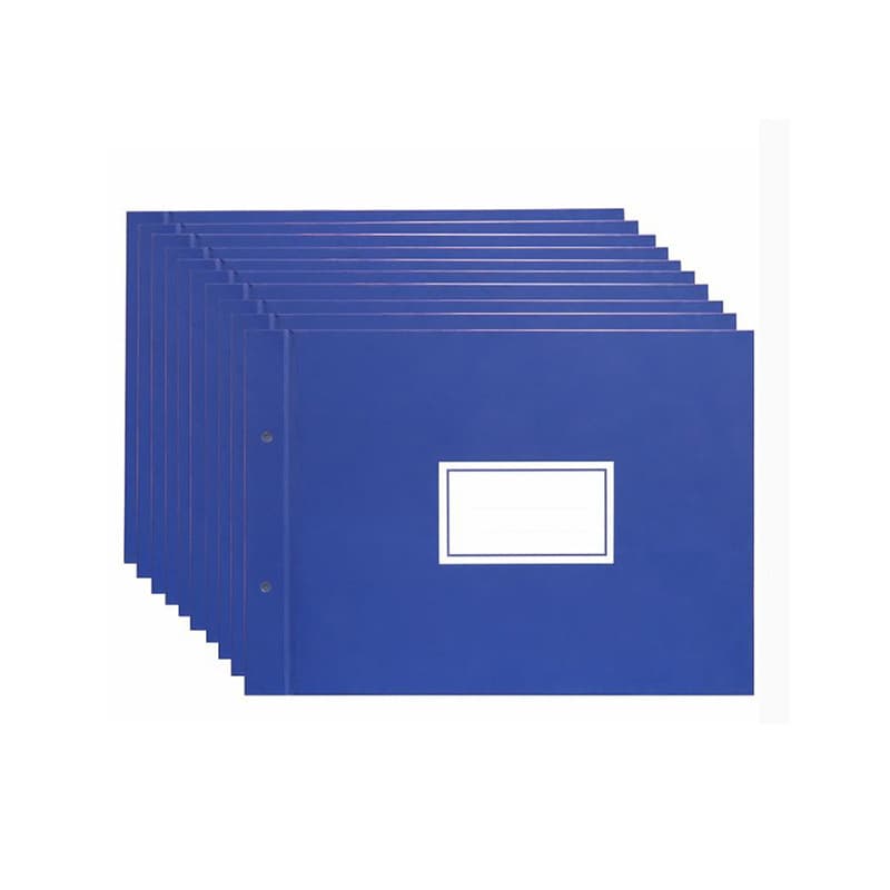 Deli 3461 Binder Clips 16K Account Book Cover, Ledger Cover with Leather-like Finish, Loose-leaf Page Holder, Account Book Cover, Wholesale